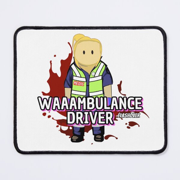 Item preview, WaAAAaAAAmbulance Driver - Female designed and sold by Flashover.
