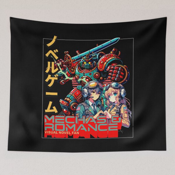 Item preview, Steampunk Mechas & Romance retro Visual Novel (ADV Game) Fan designed and sold by Japatonic Shop.