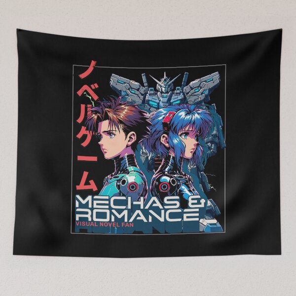 Item preview, Mechas & Romance Visual Novel (ADV Game) Fan designed and sold by Japatonic Shop.