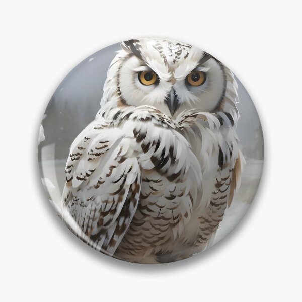 Item preview, snow owl designed and sold by HipoArt10401.