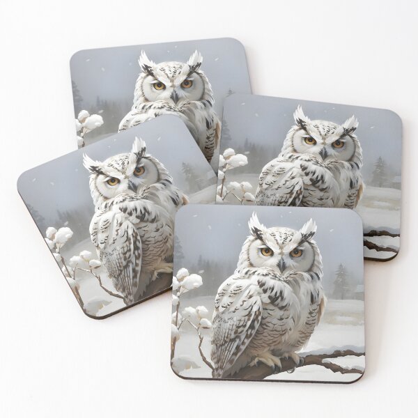 Item preview, snow owl designed and sold by HipoArt10401.