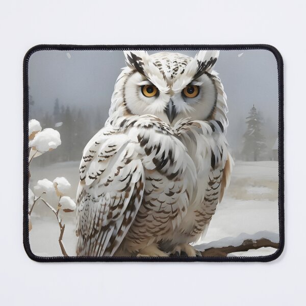 Item preview, snow owl designed and sold by HipoArt10401.
