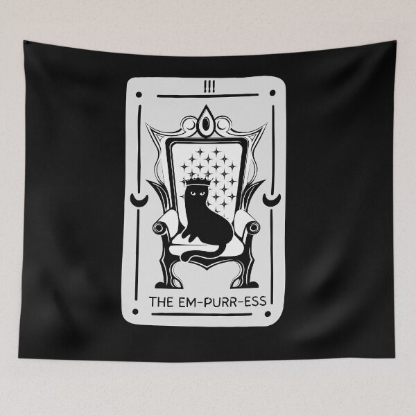 Item preview, The Meow-jor Arcana: The Em-PURR-ess designed and sold by KomixsDesign.