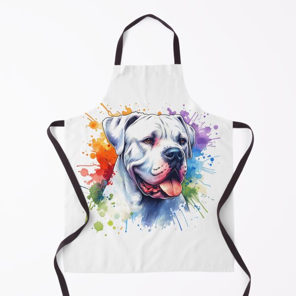 Item preview, \Watercolor Dogo Argentino designed and sold by TheAnimalZ00.