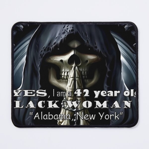 Item preview, Skeleton Black Woman from Alabama, New York designed and sold by Wachafitte.
