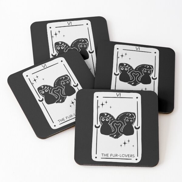 Item preview, The Meow-jor Arcana: The Fur-Lovers designed and sold by KomixsDesign.