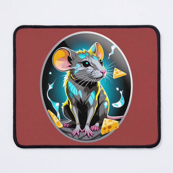 Item preview, Cute Little Mouse With Cheese designed and sold by TheArtOfPat.
