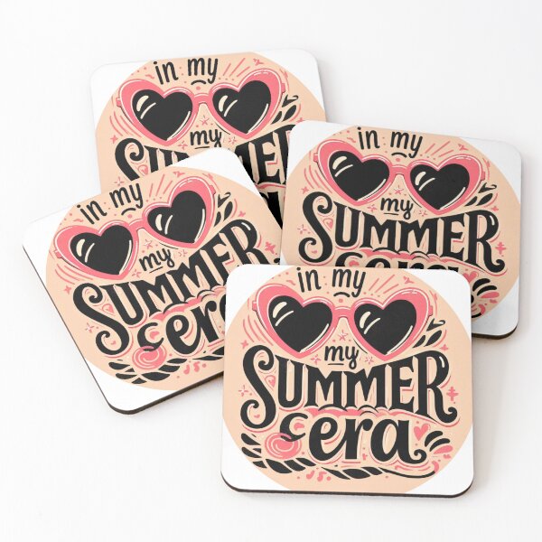 Item preview, In My Summer Era Vacation Girly Pink Groovy Heartshaped Sunglasses  designed and sold by VIP-Closet.