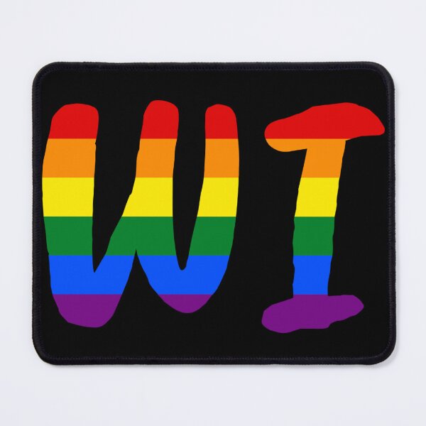 Item preview, WI Wisconsin Rainbow West Virginia Abbreviation designed and sold by Strings Stan.