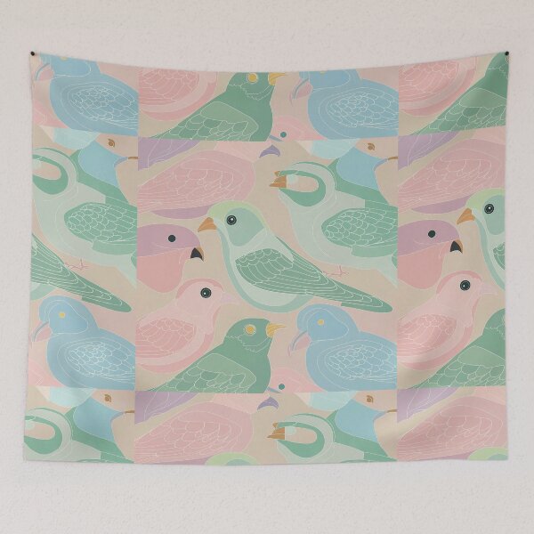 Item preview, Feathers in a pattern 5 designed and sold by Tit for Tat.