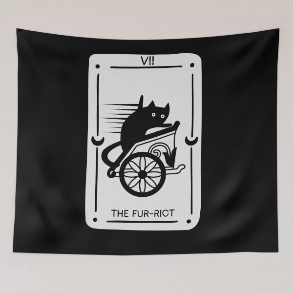 Item preview, The Meow-jor Arcana: The Fur-riot designed and sold by KomixsDesign.