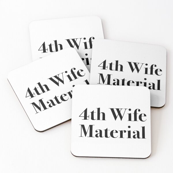 Item preview, 4th Wife Material designed and sold by discocowgirl.