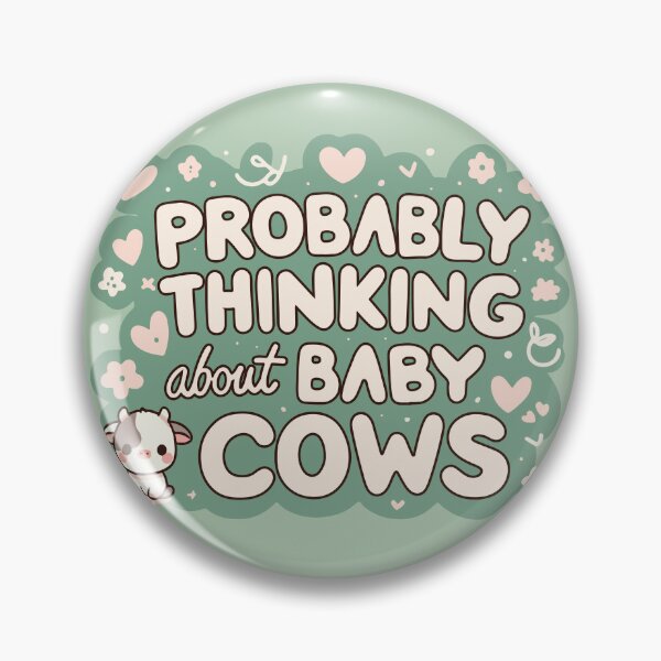 Item preview, Probably Thinking About Cows designed and sold by thegirlyshoppe.