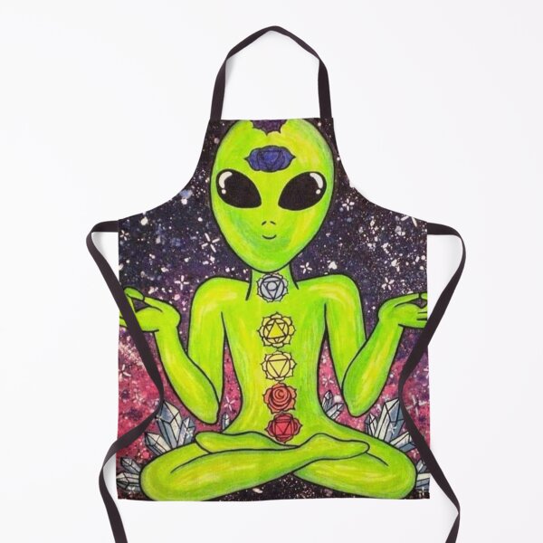 Item preview, Meditating Alien designed and sold by Celestial-HeART.
