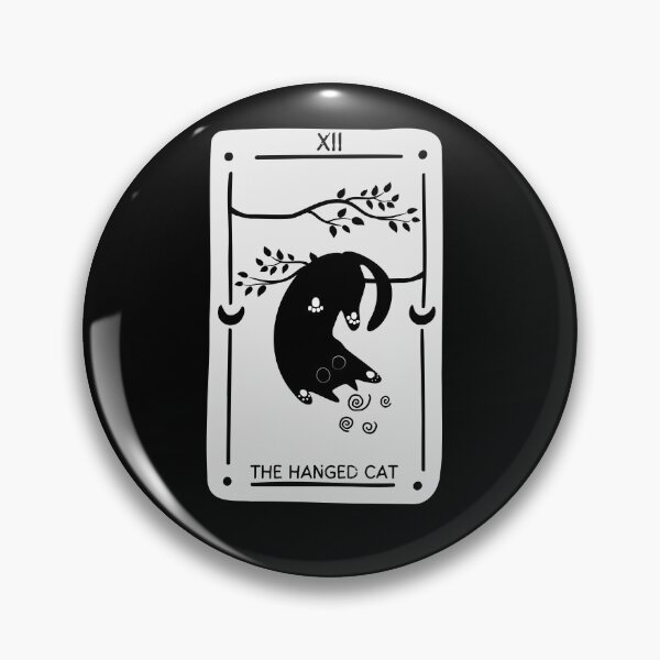 Item preview, The Meow-jor Arcana: The Hanged Cat designed and sold by KomixsDesign.