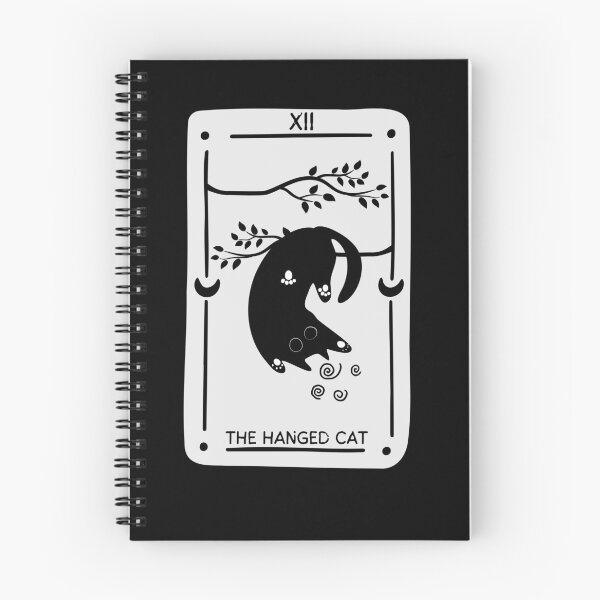 Item preview, The Meow-jor Arcana: The Hanged Cat designed and sold by KomixsDesign.