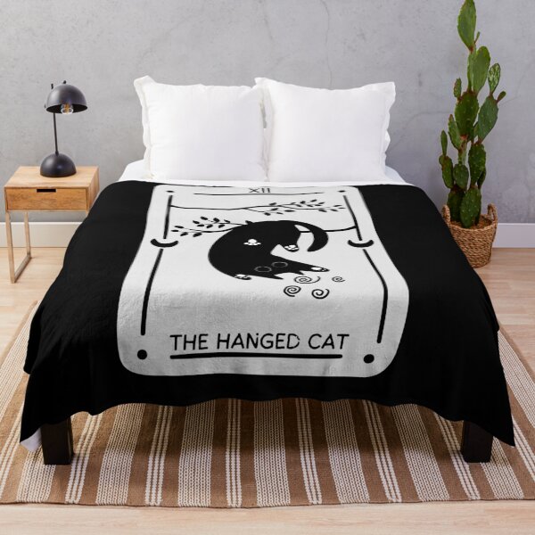 Item preview, The Meow-jor Arcana: The Hanged Cat designed and sold by KomixsDesign.