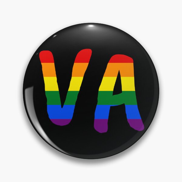 Item preview, VA Virginia Rainbow Virginia Abbreviation designed and sold by Strings  Stan.