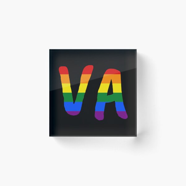 Item preview, VA Virginia Rainbow Virginia Abbreviation designed and sold by Strings  Stan.