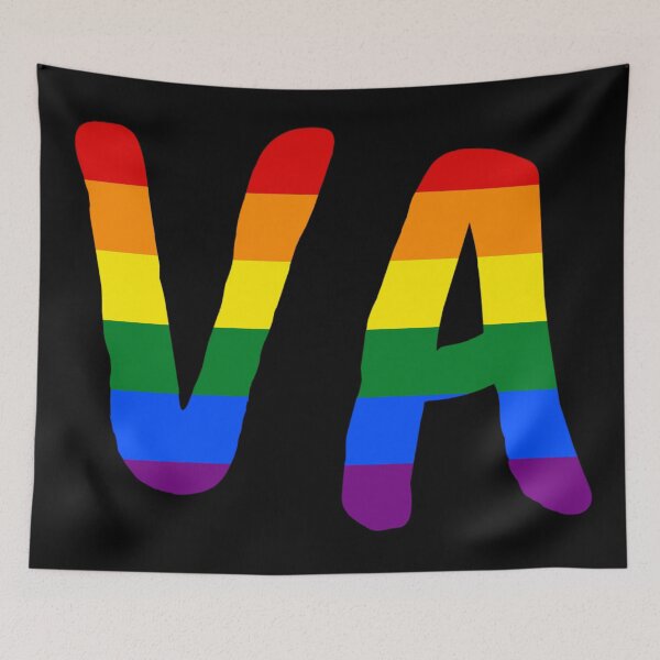 Item preview, VA Virginia Rainbow Virginia Abbreviation designed and sold by Strings  Stan.