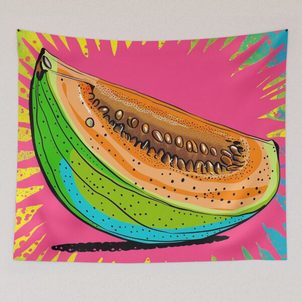 Item preview, Rockmelon Pop Art 1 designed and sold by AstroRisq.