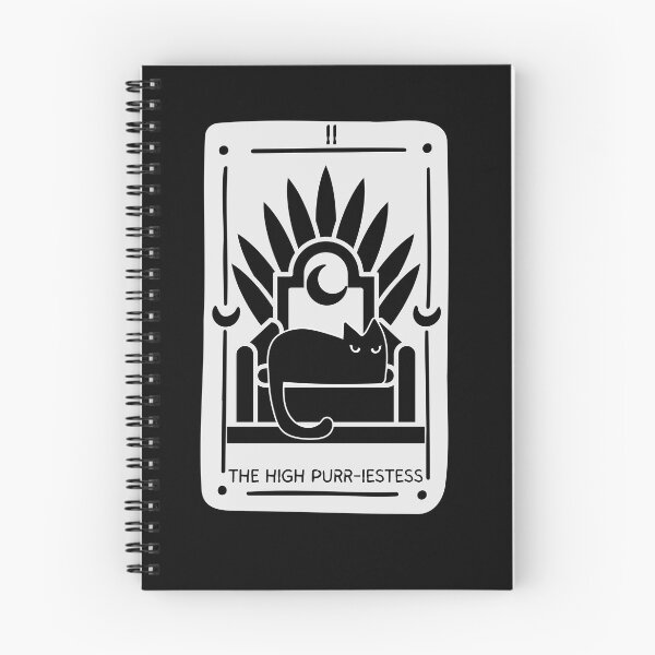 Item preview, The Meow-jor Arcana: The High Purr-iestess designed and sold by KomixsDesign.