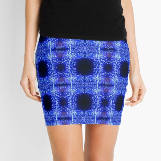 Pattern, design, tracery, weave, astonishing, amazing, surprising, wonderful Mini Skirt