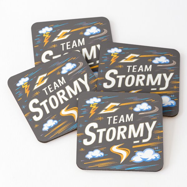 Item preview, team stormy standard designed and sold by By-Mountains0.