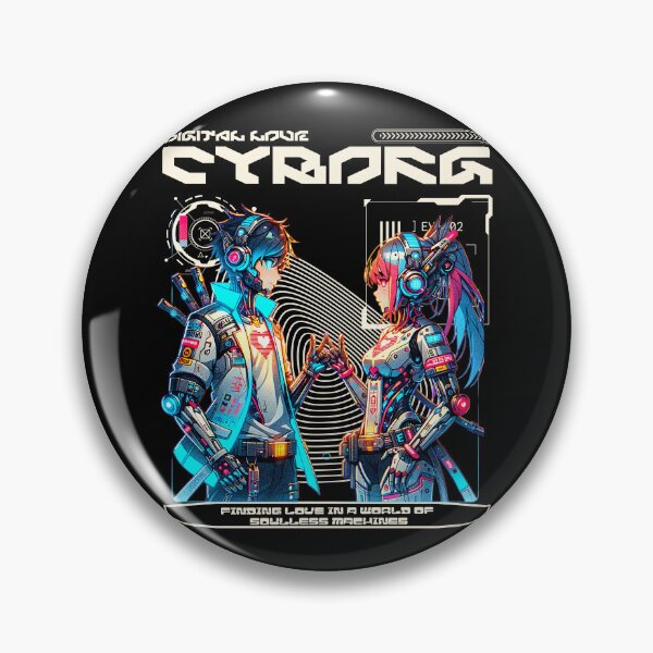 Item preview, Digital Love Cyborg Visual Novel (ADV Game) Fan designed and sold by Japatonic Shop.
