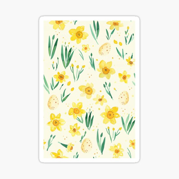 Easterija - Spring pattern (21/66) Sticker