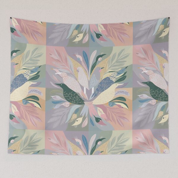 Item preview, Feathers in a pattern 8 designed and sold by Tit for Tat.
