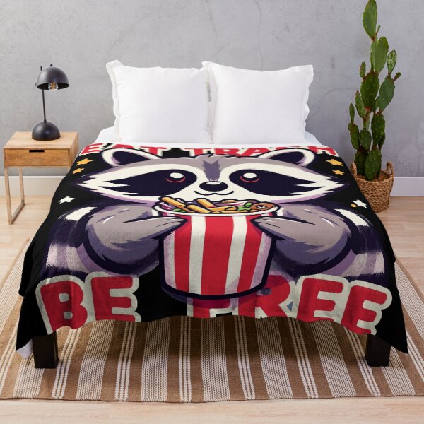 Item preview, Coma basura, sea libre, mapache designed and sold by Designowner.