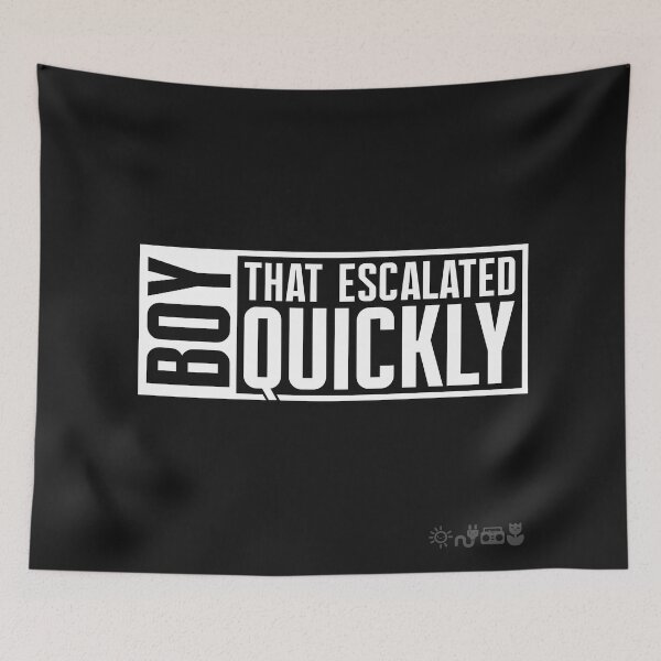 Item preview, Boy that escalated quickly designed and sold by will9214.