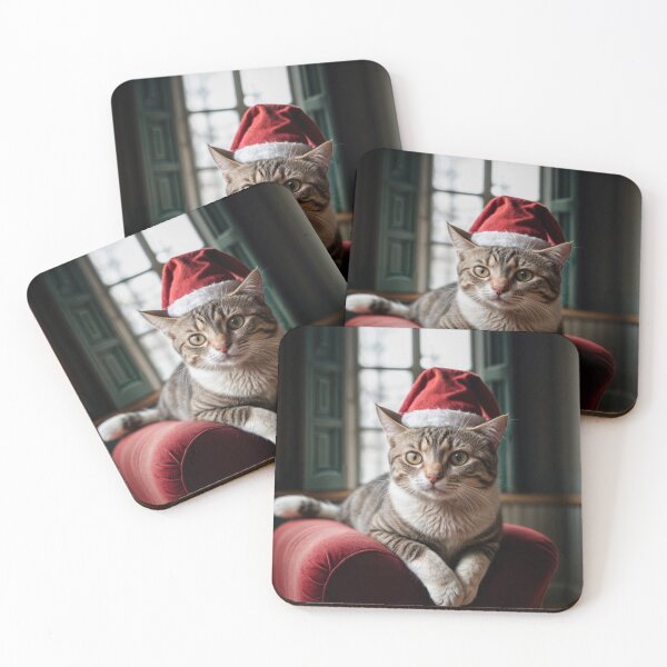Item preview,  christmas cat designed and sold by PosterCrafters.