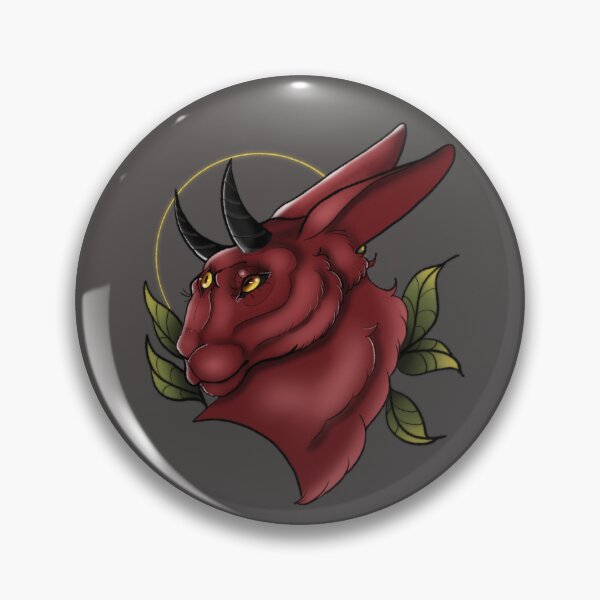 Aperçu de l'œuvre Logo Lapin Démon créée et vendue par CagedRabbit.