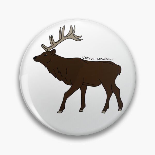 Item preview, Elk (cervus canadensis) designed and sold by bekahhhw.