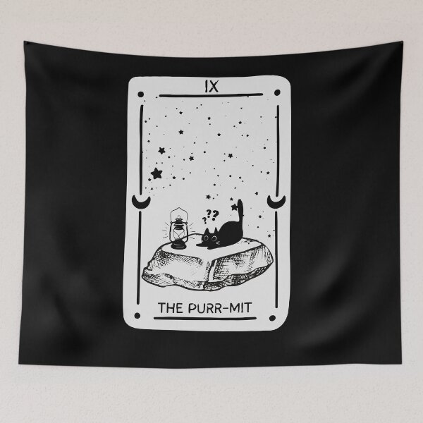 Item preview, The Meow-jor Arcana: The Purr-mit designed and sold by KomixsDesign.