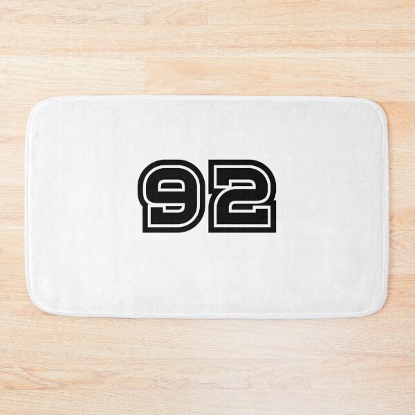 Item preview, 92, ninety-two, black, sport designed and sold by Numbers-Art.