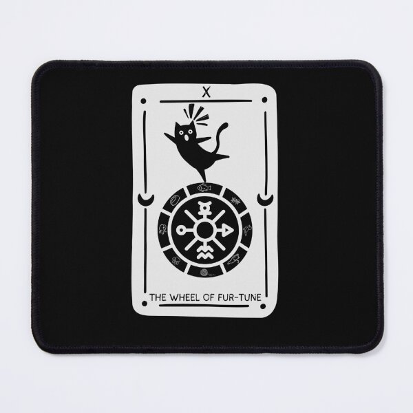 Item preview, The Meow-jor Arcana: The Wheel of Fur-tune designed and sold by KomixsDesign.