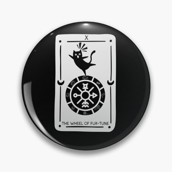 Item preview, The Meow-jor Arcana: The Wheel of Fur-tune designed and sold by KomixsDesign.