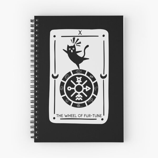 Item preview, The Meow-jor Arcana: The Wheel of Fur-tune designed and sold by KomixsDesign.