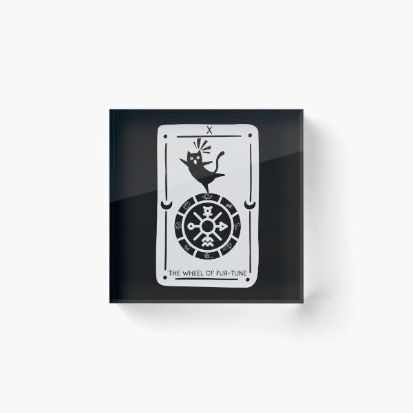 Item preview, The Meow-jor Arcana: The Wheel of Fur-tune designed and sold by KomixsDesign.