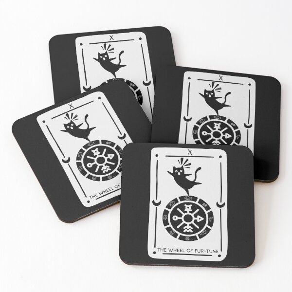 Item preview, The Meow-jor Arcana: The Wheel of Fur-tune designed and sold by KomixsDesign.