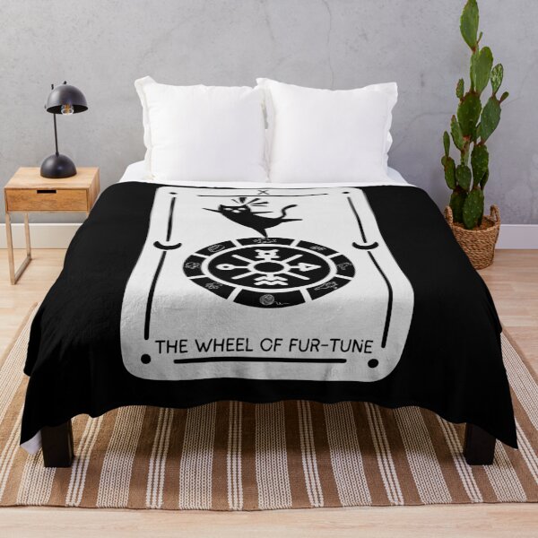 Item preview, The Meow-jor Arcana: The Wheel of Fur-tune designed and sold by KomixsDesign.