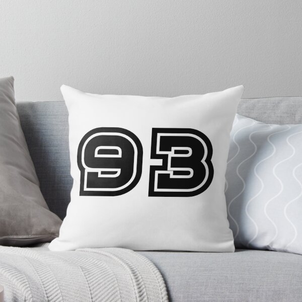 Item preview, 93, ninety-three, black, sport designed and sold by Numbers-Art.