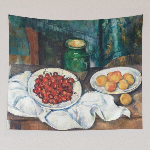 Item preview, Still Life With Cherries And Peache  Paul Cezanne designed and sold by TeeARTHY.
