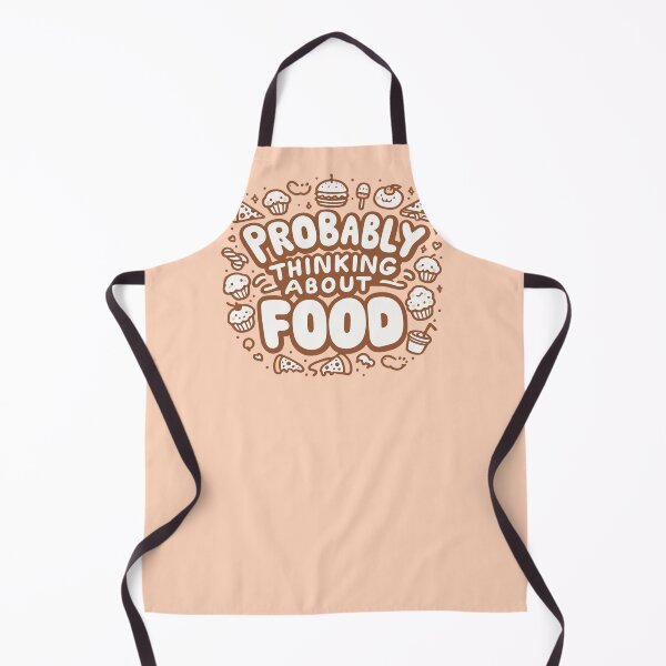 Item preview, Probably Thinking About Food designed and sold by thegirlyshoppe.