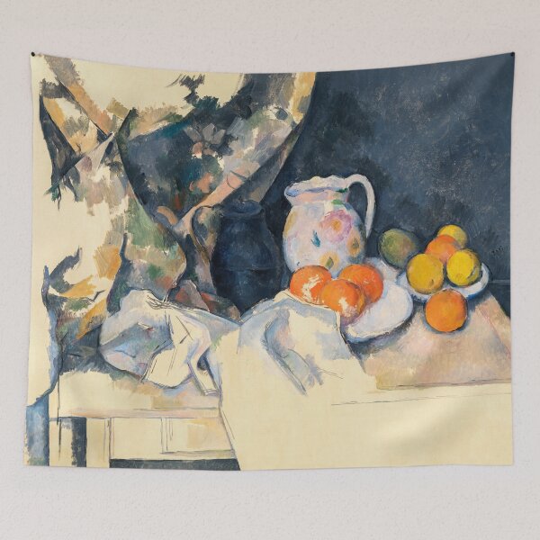 Item preview, Curtain and Fruit Paul Cezanne designed and sold by TeeARTHY.
