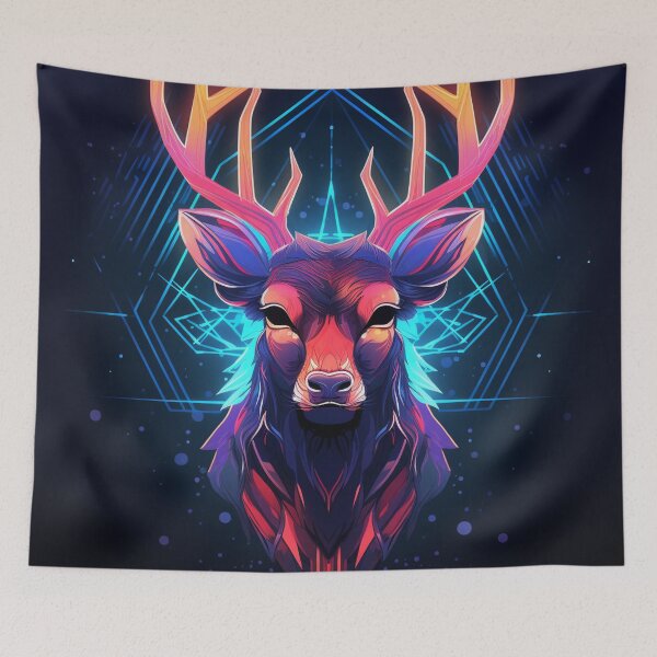 Item preview, Stag Neon Art 28 designed and sold by AstroRisq.