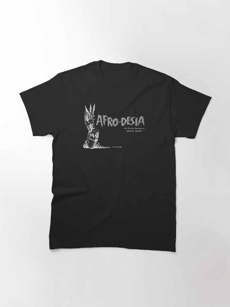 Thumbnail 3 of 7, Classic T-Shirt, Afro-Desia Martin Denny Exotica designed and sold by mdmarkovic.